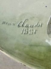 Grand plat céramique d'occasion  Firminy