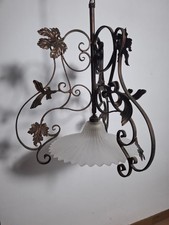 Lampadario vintage ferro usato  Saluggia