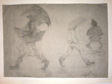 Interessante disegno datato usato  Gaggiano