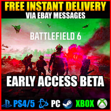 Usado, Battlefield 6 BETA ACESSO ANTECIPADO - GLOBAL - XBOX - PS - PC - BETA FECHADO/ABERTO comprar usado  Enviando para Brazil
