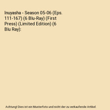 Inuyasha staffel limitierte gebraucht kaufen  Trebbin