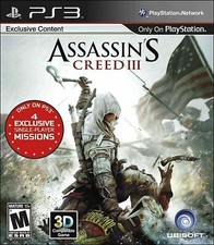 Usado, Assassin's Creed 3 [PS3] Muito Bom Estado! (SEM CAIXA ORIGINAL, SOMENTE DISCO) comprar usado  Enviando para Brazil