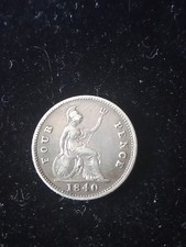 1840 fourpence groat for sale  DERBY