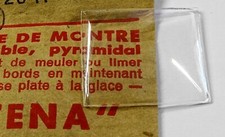 Glas Armbanduhr Rechteck 20 X 14 MM Dome Pyramide Isofix Base Plate comprar usado  Enviando para Brazil