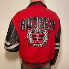 Avirex leather varsity for sale  LONDON