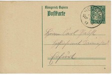 Bayern 1916 postal gebraucht kaufen  Chemnitz