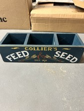 Vintage wooden seed for sale  Webster