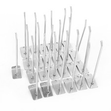 Gancho para painel de parede ripas 25x 15cm 6 polegadas suporte de produto de parede loja prateleira gancho♡, usado comprar usado  Enviando para Brazil