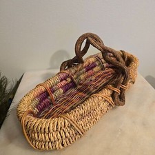 Vintage woven willow for sale  Crestwood