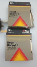 2x Linha de Pesca Vintage Abu Garcia ROYAL BONNYL II - 8 lb 250 jardas com Molinete Japão, usado comprar usado  Enviando para Brazil
