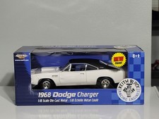 Dodge Charger "branco" Ertl 1:18 Keith preto 1968 comprar usado  Enviando para Brazil