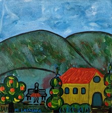 Tableau peinture paysage d'occasion  Marseille IX