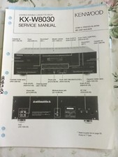 Kenwood w8030 cassette for sale  Nashville