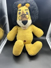 ANTIGO 1974 ANIMAL FAIR Hubert the Lion Harris Trust Bank 26" brinquedo de pelúcia TAGS comprar usado  Enviando para Brazil