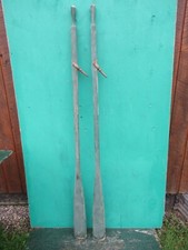 Vintage wood oars for sale  Newport