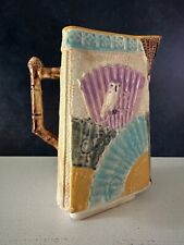 Antique majolica triangular for sale  Ringwood