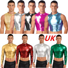 Men metallic crop for sale  SWANSEA