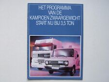 Catalogue brochure camion d'occasion  France