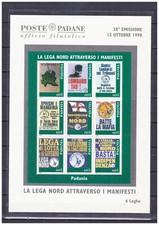 Francobolli erinnofili 1998 usato  Italia