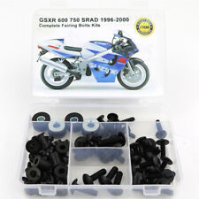 Usado, Kit completo de parafusos de carenagem ajuste para Suzuki GSXR 600 750 SRAD 96-00 preto comprar usado  Enviando para Brazil