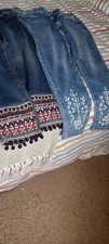 embroidered jeans for sale embroidered jeans for sale  WHITBY