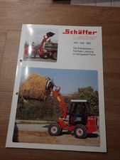 Schäffer lader prospekt gebraucht kaufen  Dornhan