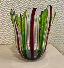 Vaso venini fazzoletto usato  Bergamo