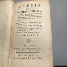 Livre ancien 1777 d'occasion  Chameyrat