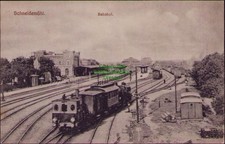 Używany, 163556 AK Młyn do cięcia Pila 1918 Wielkopolska Stacja Torowa Lebehnke na sprzedaż  Wysyłka do Poland