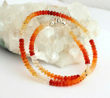 Feueropal kette edelsteinkette gebraucht kaufen  Idar-Oberstein