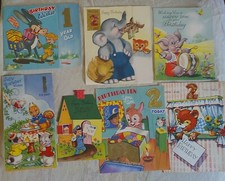 Vintage birthday cards for sale  GAINSBOROUGH