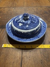 antique blue willow for sale  Lyndhurst