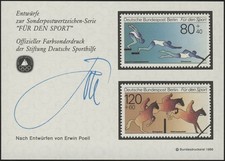 Sporthilfe sonderdruck entwerf gebraucht kaufen Sporthilfe sonderdruck entwerf gebraucht kaufen  Schwalmtal