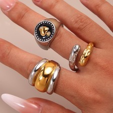 Anello sigillo cuore usato  San Mauro Torinese