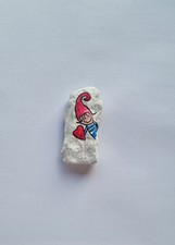Bemalter glücksstein comicfig gebraucht kaufen  Nordhastedt