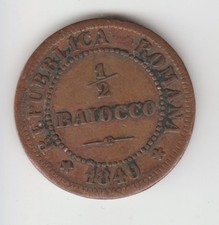 Repubblica romana baiocco usato  Treviso