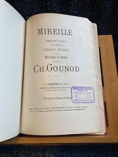 Charles gounod mireille d'occasion  Rennes