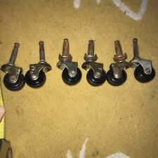 Bed casters 6 for sale  NEWPORT