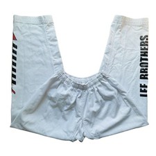 Calça Adidas Masculina Grande Branca Bruce Lee Bros Karatê Artes Marciais Taekwondo Dobok comprar usado  Enviando para Brazil