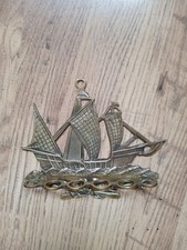 Vintage brass wall for sale  GATESHEAD