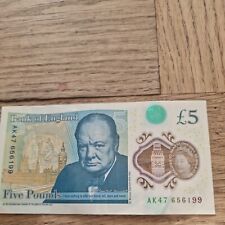AK47 £5 Nota Nota Genuína GBP Cinco Libras Número de Série AK 47 ✅🚚 comprar usado  Enviando para Brazil