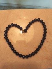 Collana perle lapislazzuli usato  Casapesenna