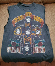 Usado, Camiseta Vintage Original Guns N' Roses Aerosmith Live On Stage 1988 Tour comprar usado  Enviando para Brazil