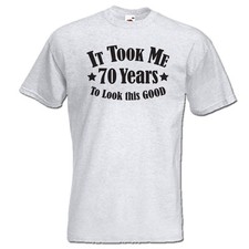 Levei 70 anos para LOOK THIS GOOD camiseta masculina feminina 70º aniversário ano 1948 comprar usado  Enviando para Brazil
