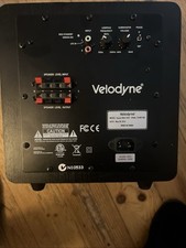 Velodyne subwoofer impact for sale  GLASGOW