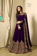 Robe anarkali designer d'occasion  Expédié en France