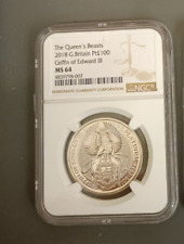Moneta platino queen usato  Italia