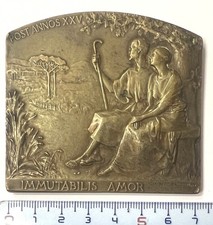 Médaille plaque amour d'occasion  La Colle-sur-Loup