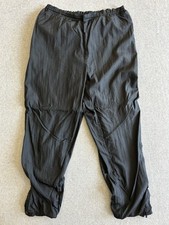 Calça Givency masculina 2XL preta corta-vento pista atlética joggers vintage anos 90 comprar usado  Enviando para Brazil