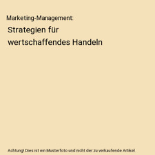 Marketing management strategie gebraucht kaufen  Trebbin